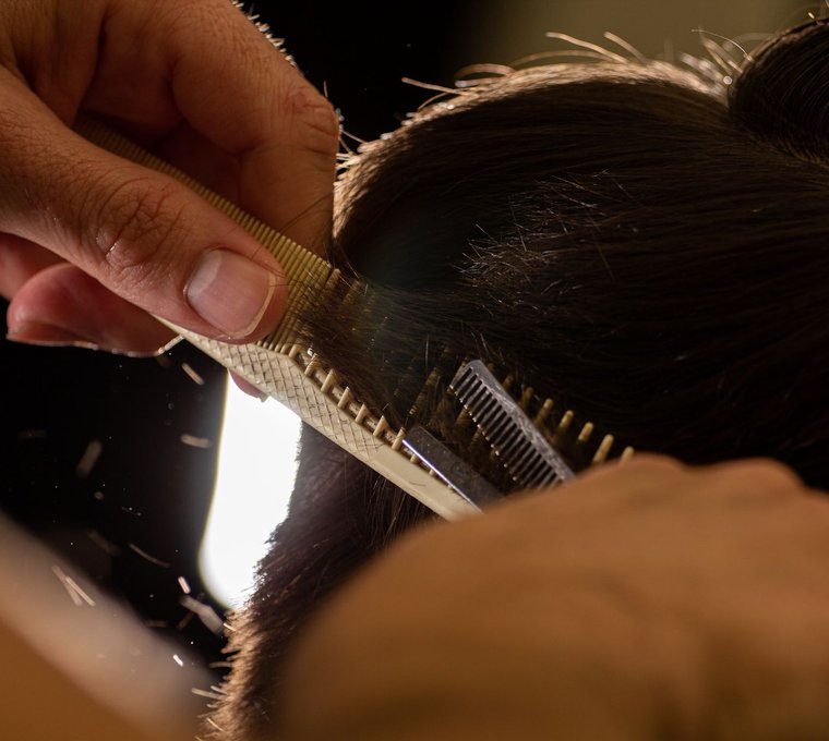 Un barbershop où l'on ne se presse pas